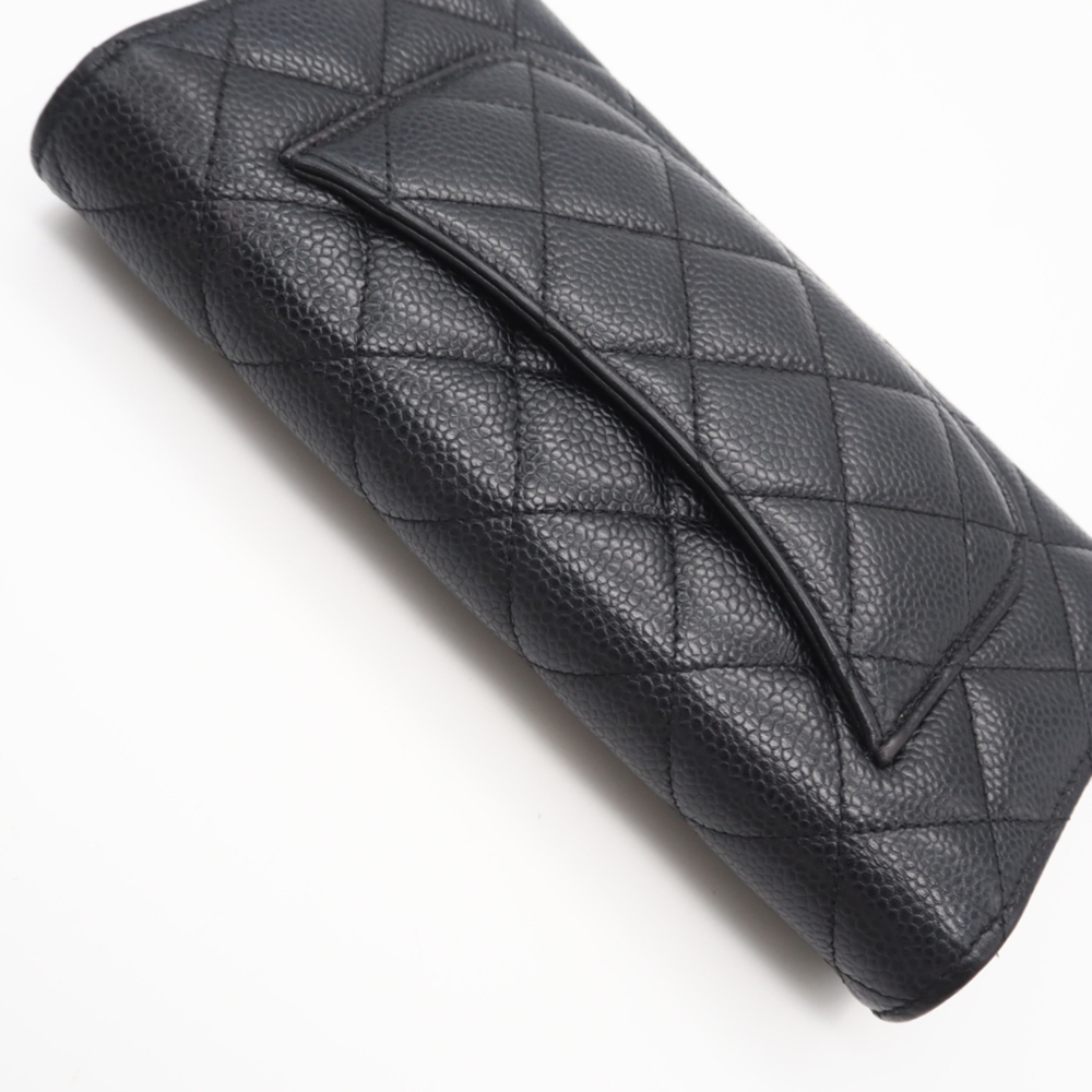 CHANEL Black Caviar Leather Wallet - Picture 7 of 14